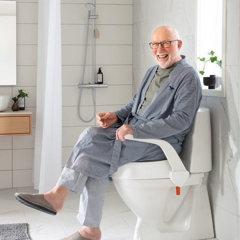 Adjustable toilet height raiser 2